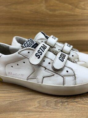 Golden Goose Girls Low Top Sneakers EU 33 US 1.5 2 White Low Top